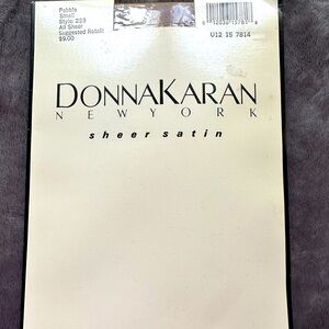 DONNA Karan, New York,‎ sheer satin pantyhose